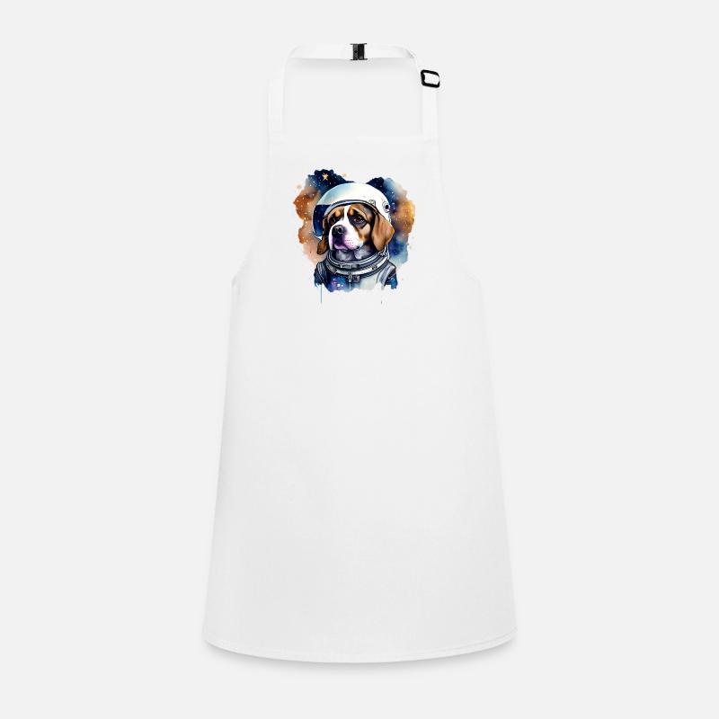 Chien Astronaute Dans L' Espace Tablier Enfant
