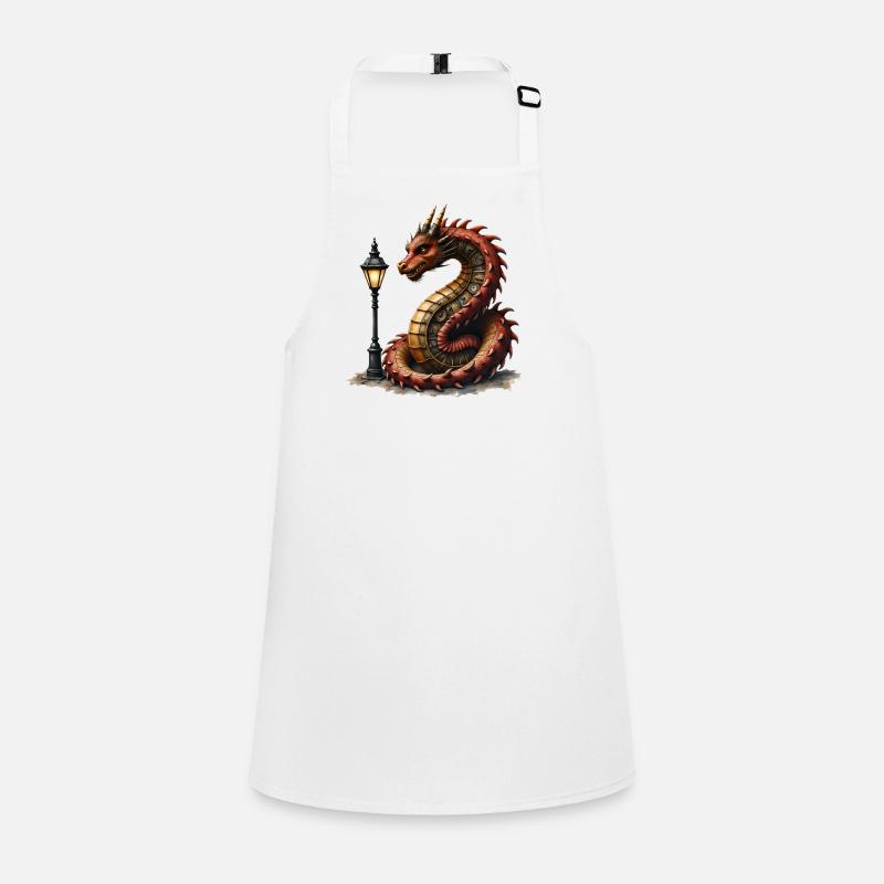 Dragon Steampunk avec lanterne Tablier Enfant