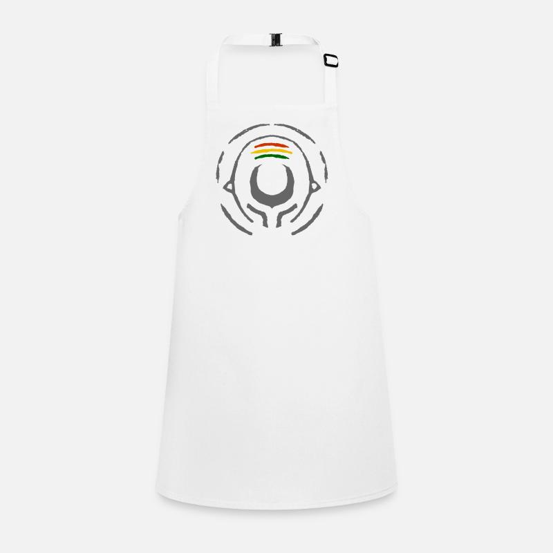 Abstract Reggae Circle Pattern Children's Apron