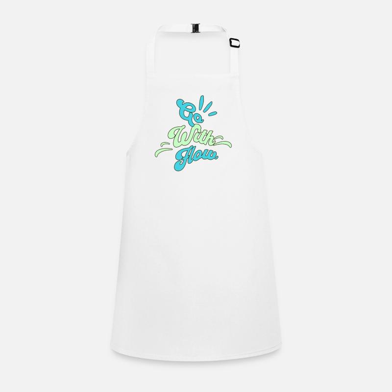 Inspirational Design with Fluid Flow Children's Apron