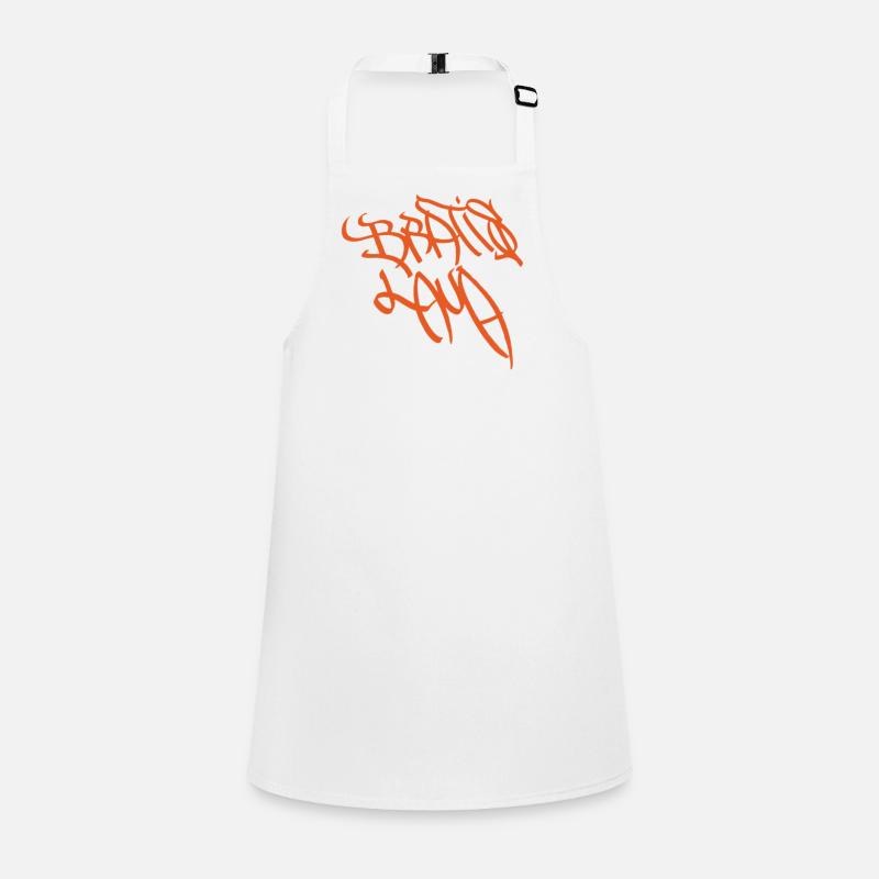 Expressive Bratislava Graffiti Children's Apron