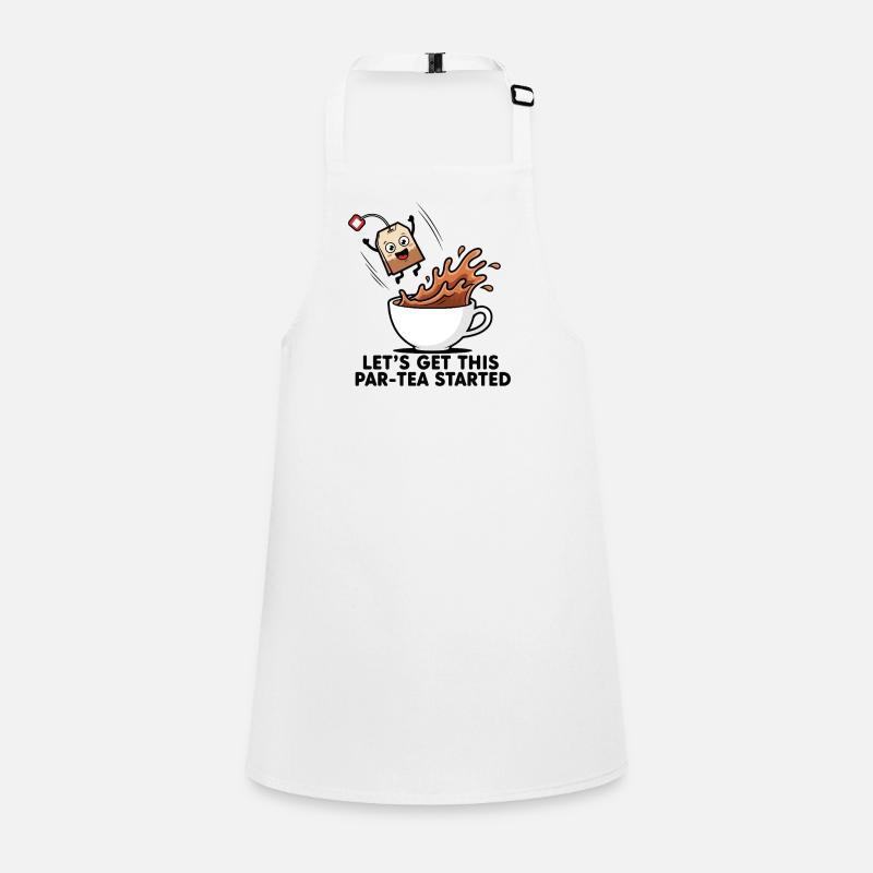 Tea Splash Children's Apron