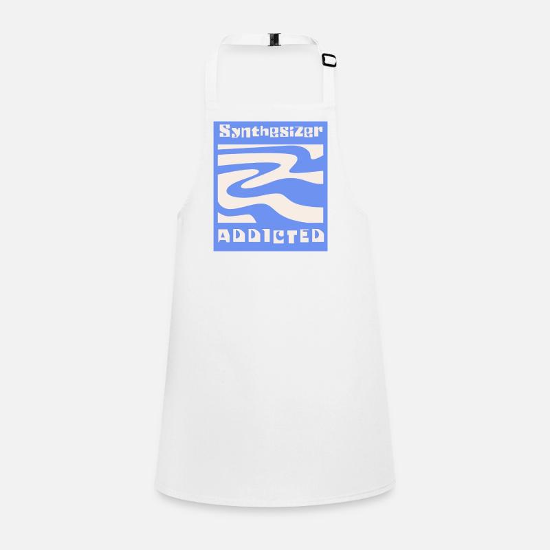 Synthesizer addicted Synth Modular Children's Apron