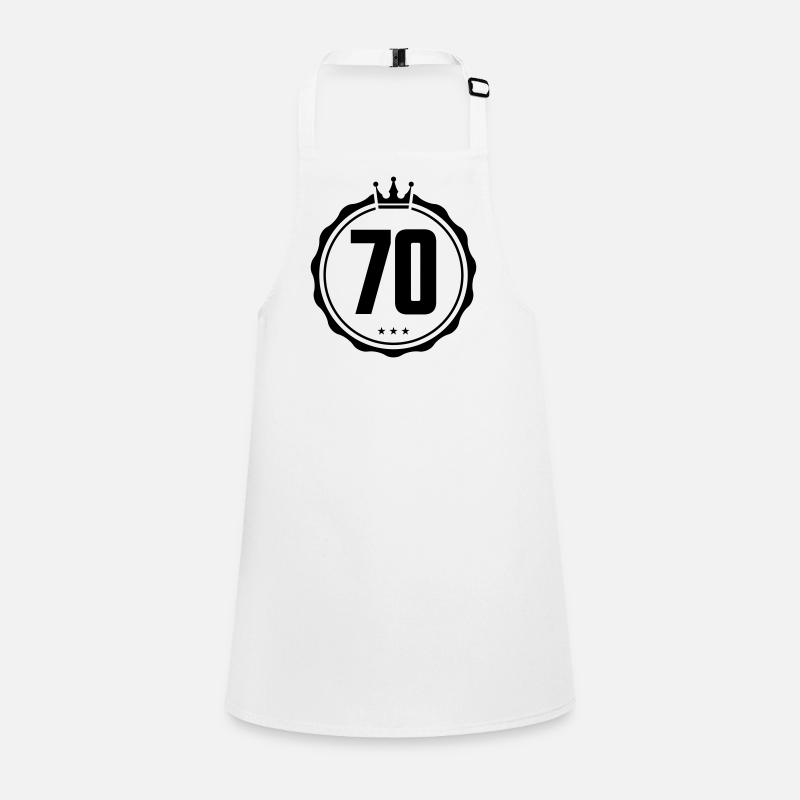 70 Number Children's Apron