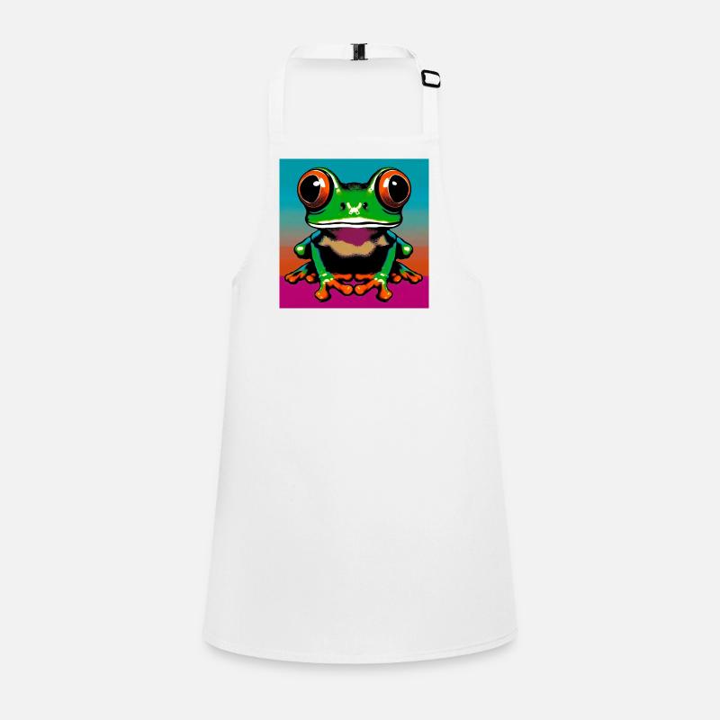 Frosch Schürze für Kinder