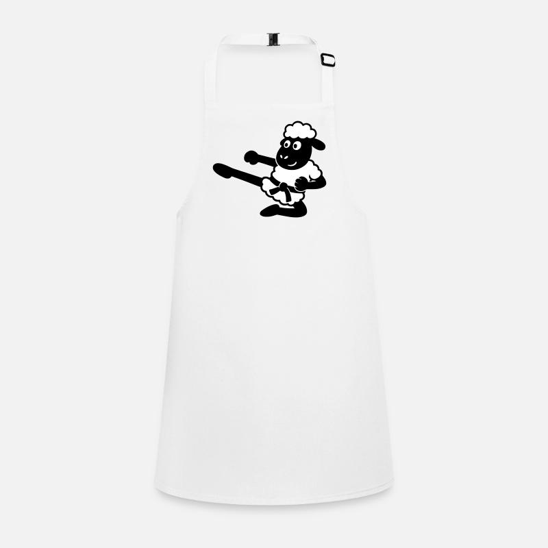 Karate Sheep Children's Apron