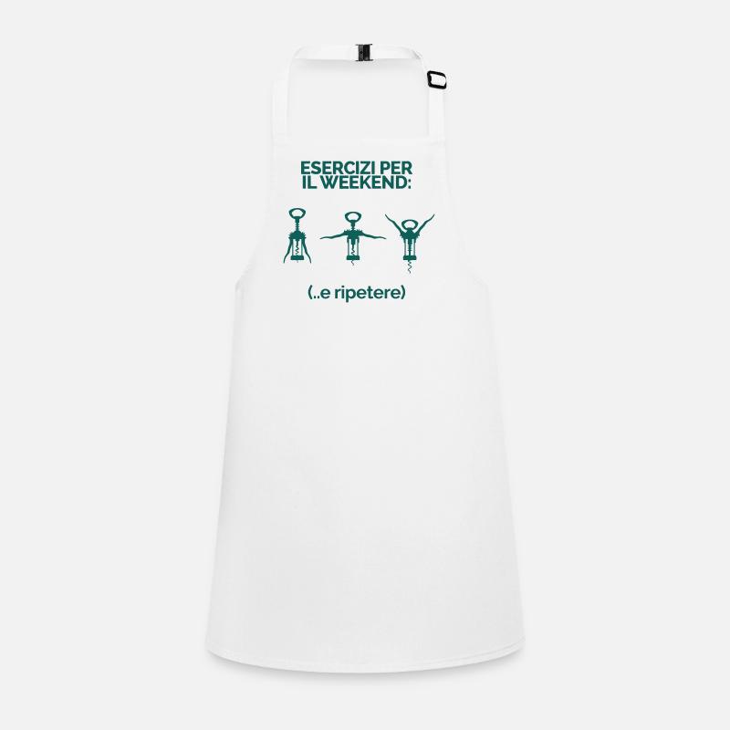 Exercises for the Corkscrew Weekend Children's Apron