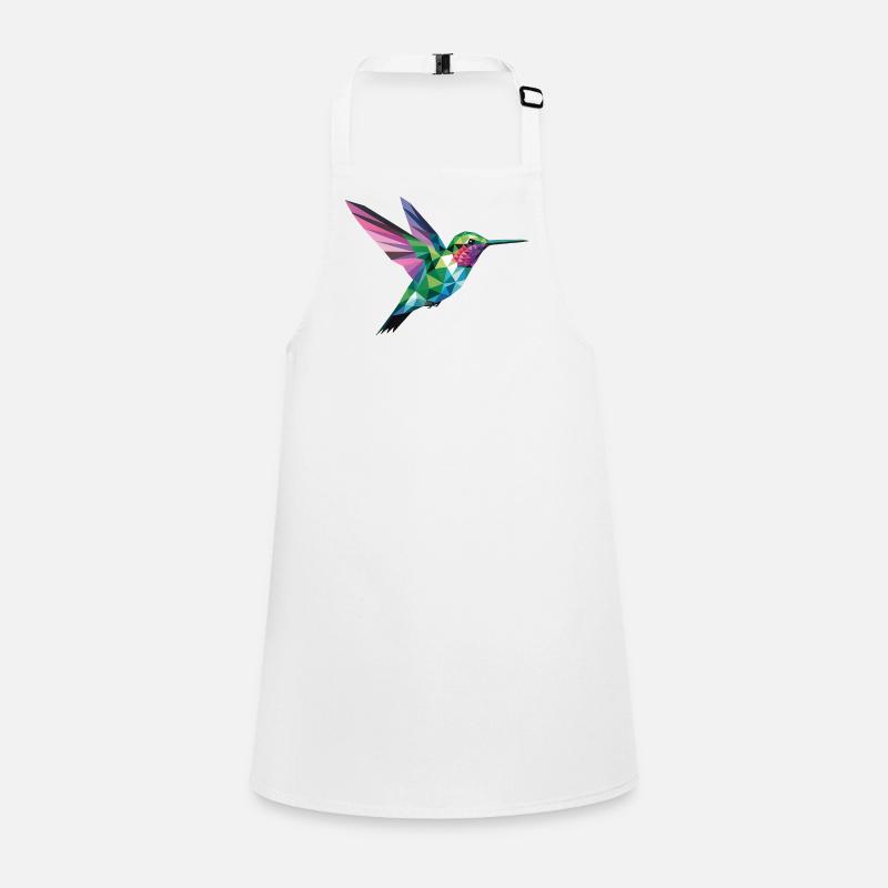 Colibri - Logo d’oiseau cool Tablier Enfant