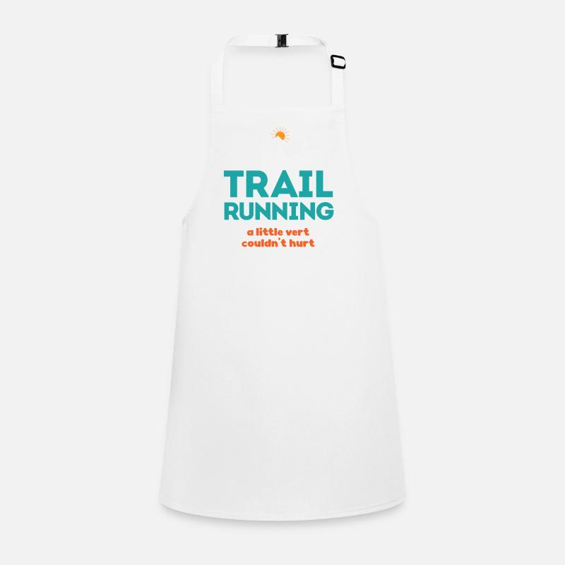 Trailrunning - ein bisschen Ver kann nicht schaden Schürze für Kinder
