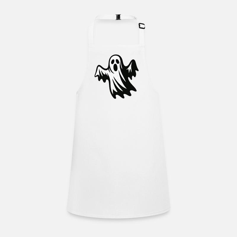 Vintage ghost silhouette Children's Apron