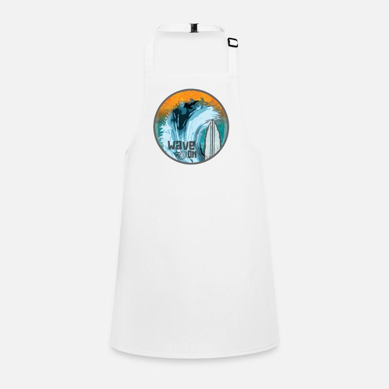 Wave in Surf Magic Patch Children's Apron