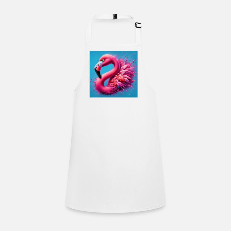 Flamingo Schürze für Kinder