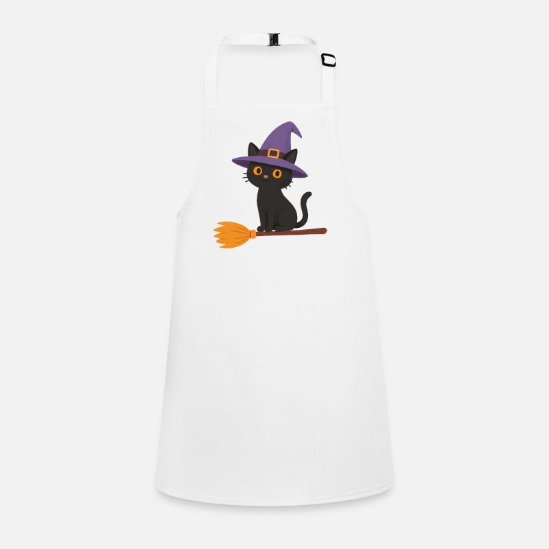 Witch on a Broom Children's Apron