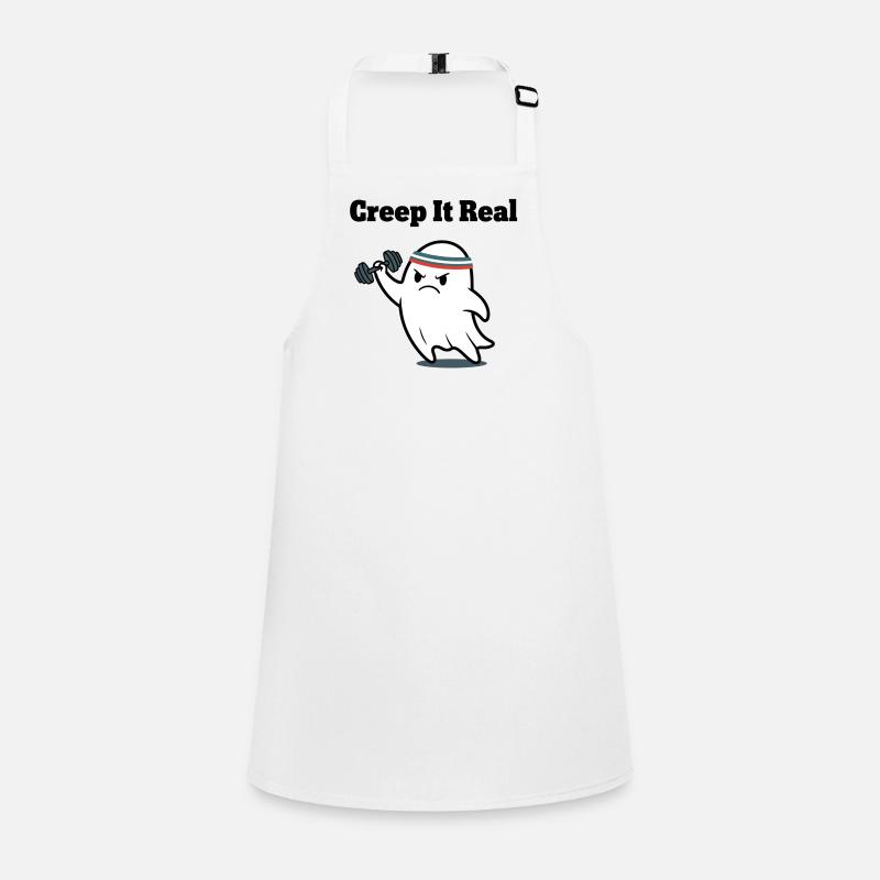 Creep It Real Ghost Workout Children's Apron