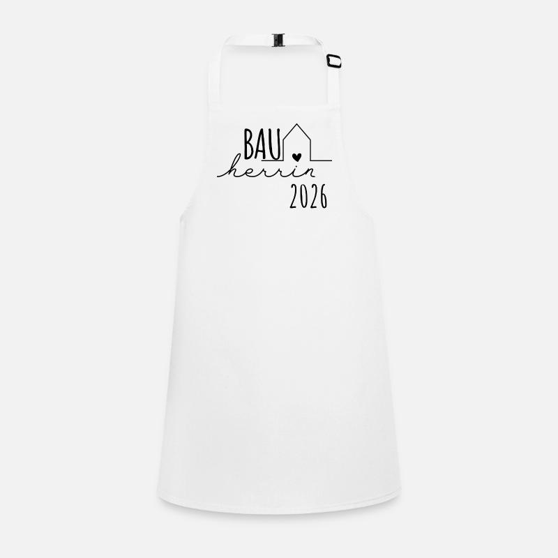 Constructeur 2026 Cadeau Maison Construction Chantier Tablier Enfant