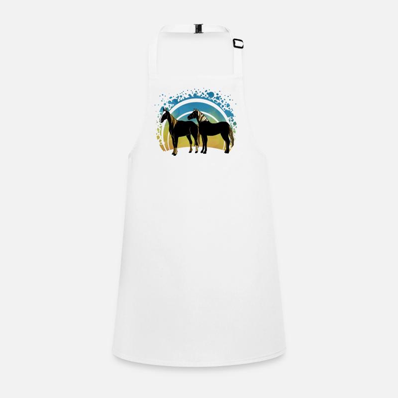 Chevaux Tablier Enfant