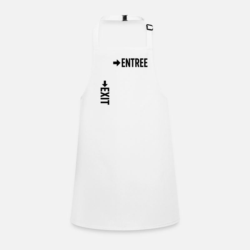 Exit Entrance Children's Apron