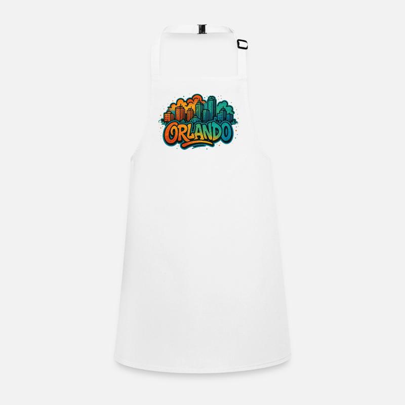 Orlando Graffiti Skyline Tablier Enfant