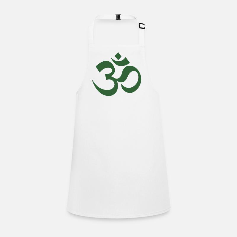 Om Symbol Dharma Pattern Children's Apron