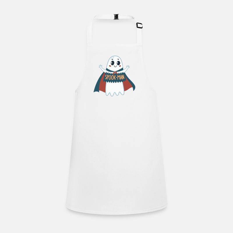 Spook-Man Ghost Cape Children's Apron