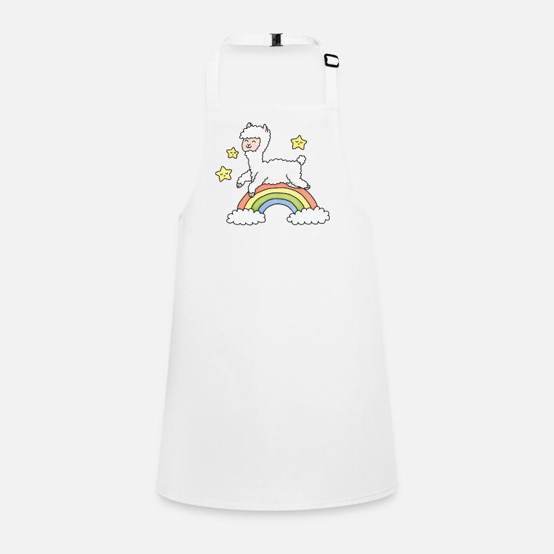 Alpaca Rainbow Dream Children's Apron