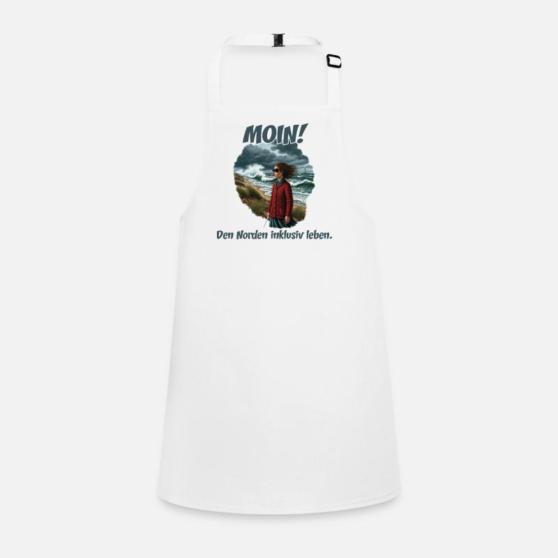 Moin inclusive coastal wind Children's Apron
