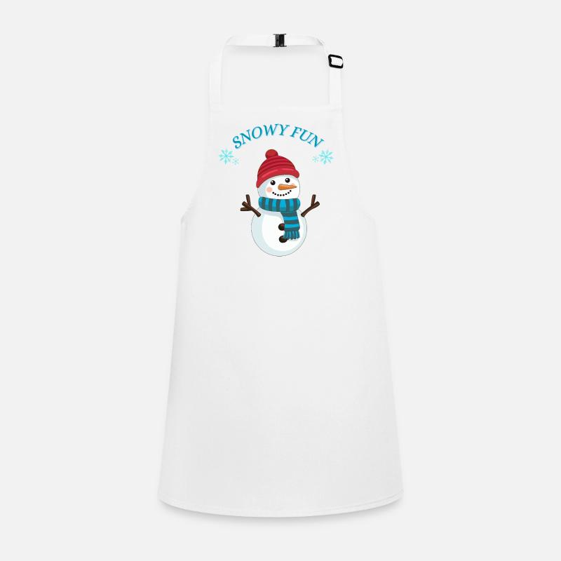 Snowman Fun Children's Apron