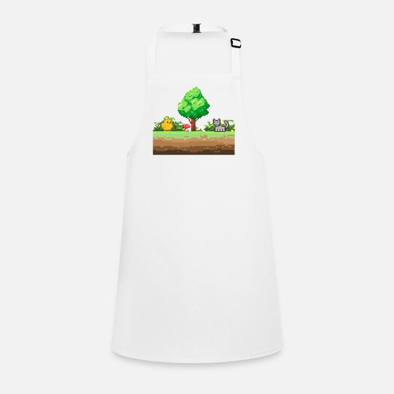 Aventure Pixel Garden Tablier Enfant