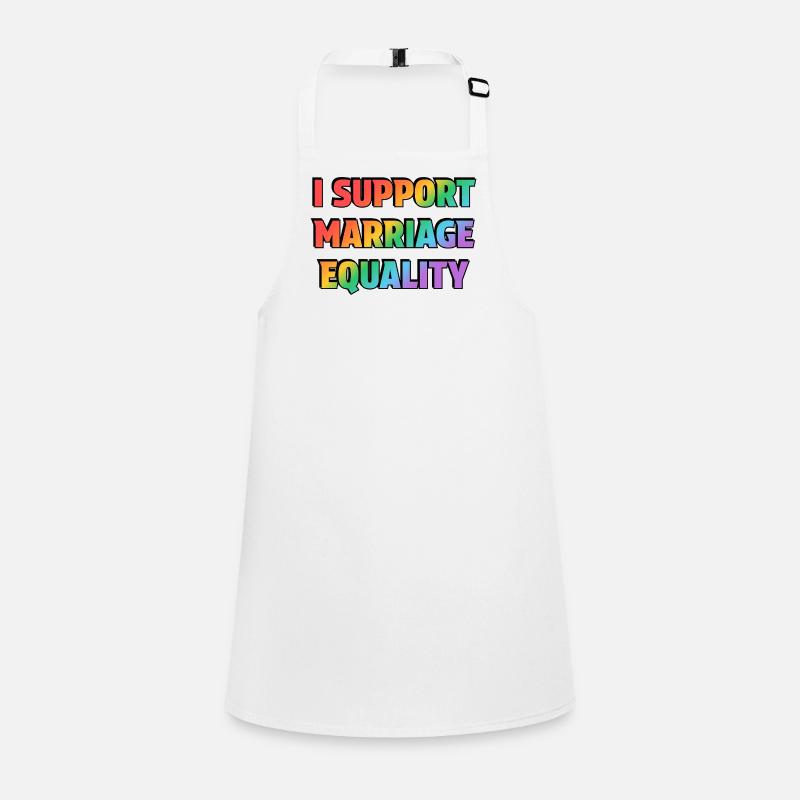 I Support Marriage Equality Children's Apron
