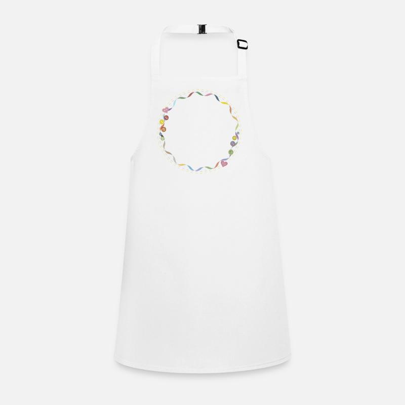 Embroidered Frame – Creative Needlework Motif Children's Apron