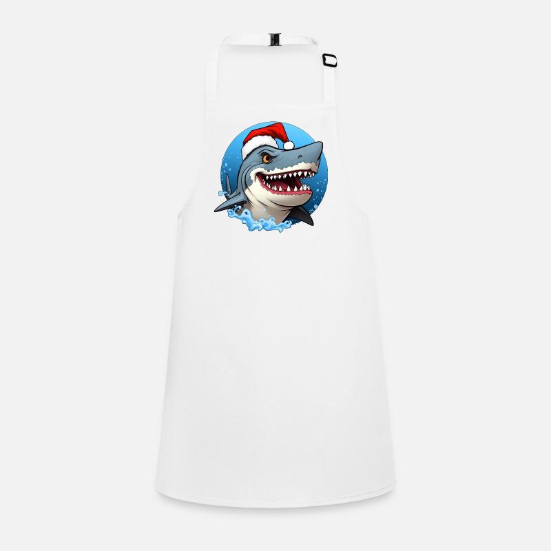 Requin Père Noël Tablier Enfant