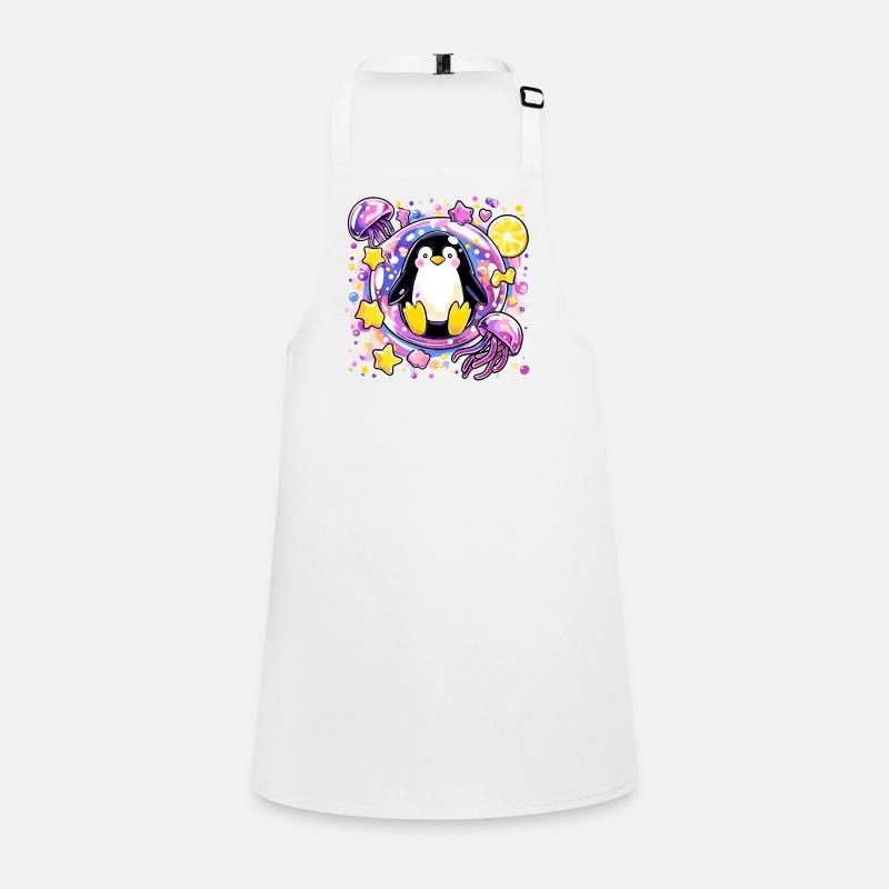 Couronne de pingouin coloré Tablier Enfant