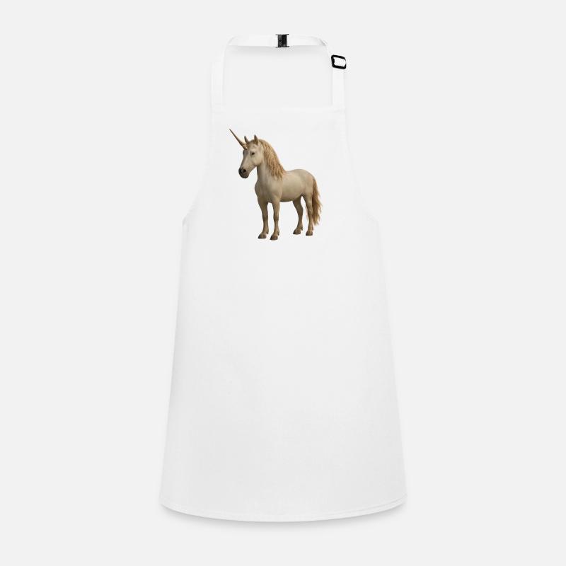 Licorne Crème Tablier Enfant