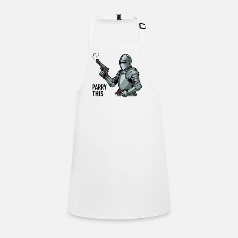 Parry this - Funny Soulslike Memes Children's Apron