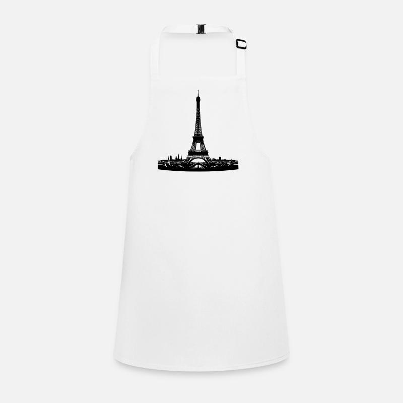 French eye-catcher Eiffel Tower typical Paris Children's Apron
