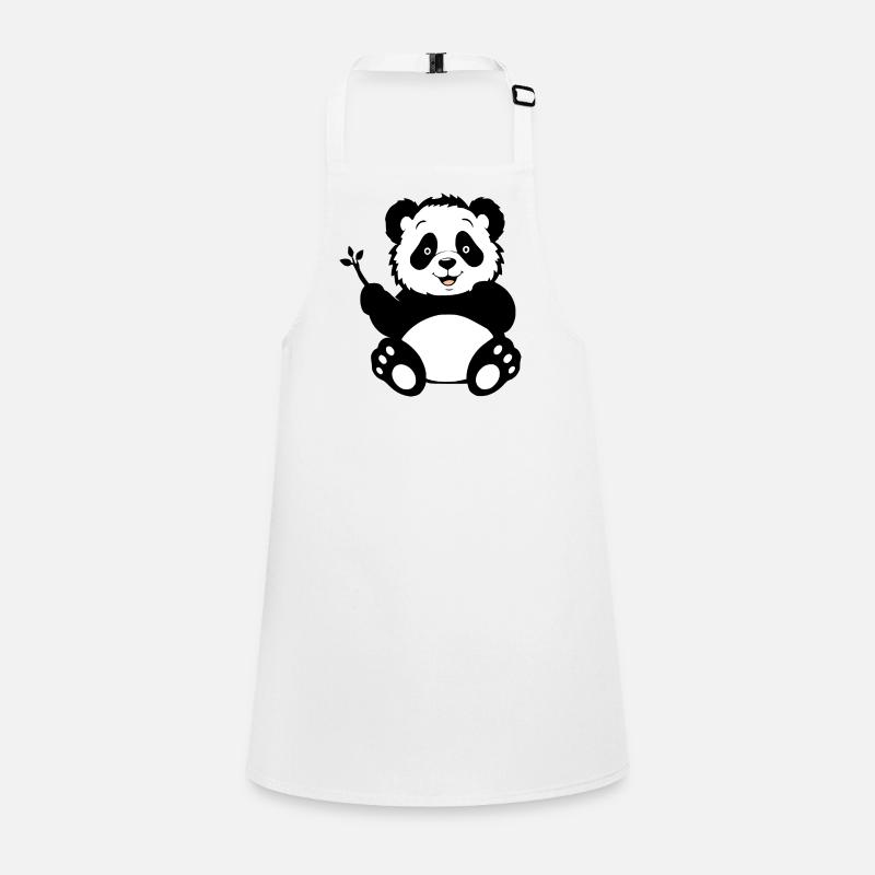 Pandabär Schürze für Kinder