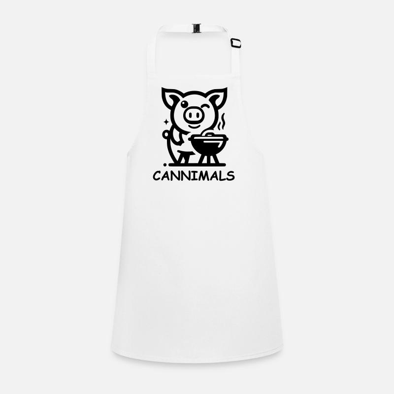 Cannimals – Logo Black Edition Children's Apron