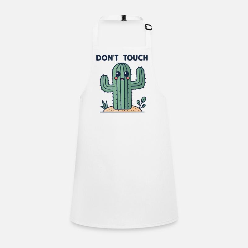 Cute Cactus: No Touch Children's Apron