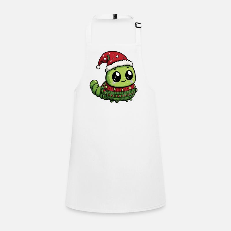 Noël de Noël Worm Tablier Enfant