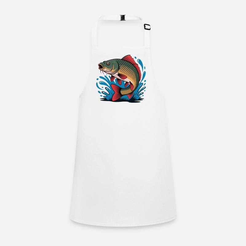 Jumping Carp Children's Apron