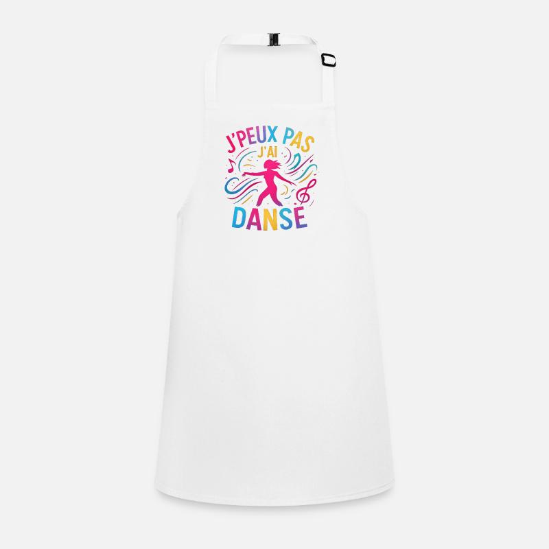 I Can't I Danced — Colorful Sparkle Children's Apron