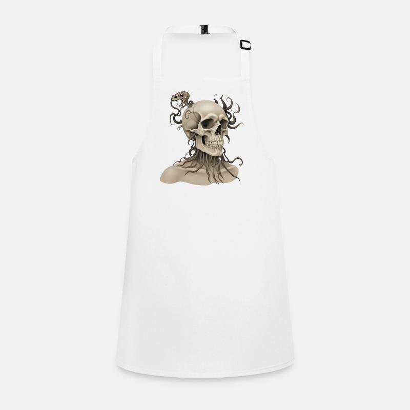 SKULL #2 - dark hell Tablier Enfant
