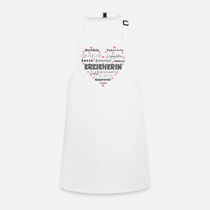 Institutrice de maternelle Herz Tablier Enfant