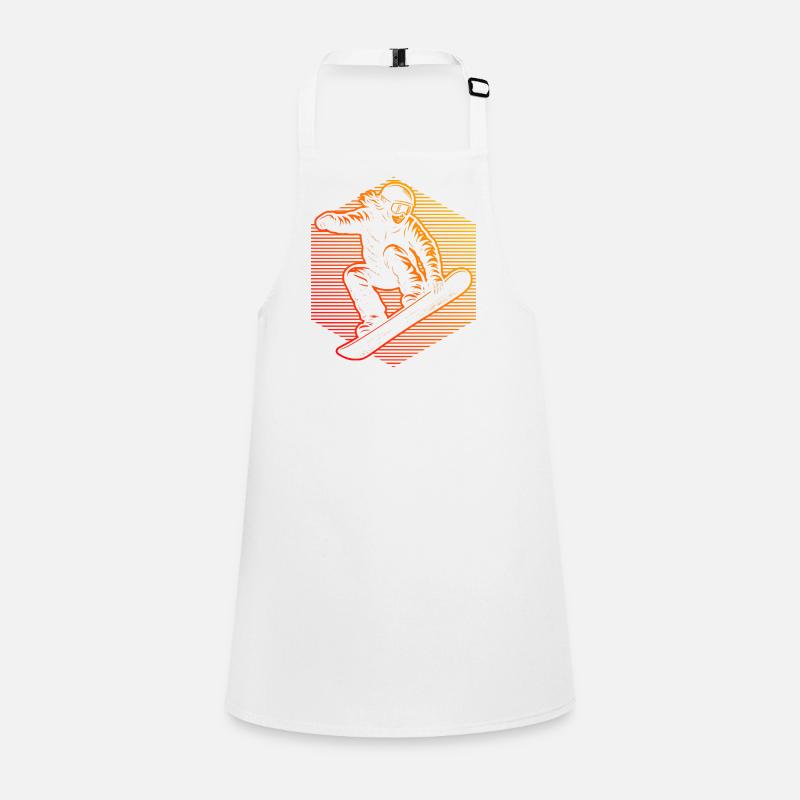 Attention fans de snowboard : déclaration simple Tablier Enfant
