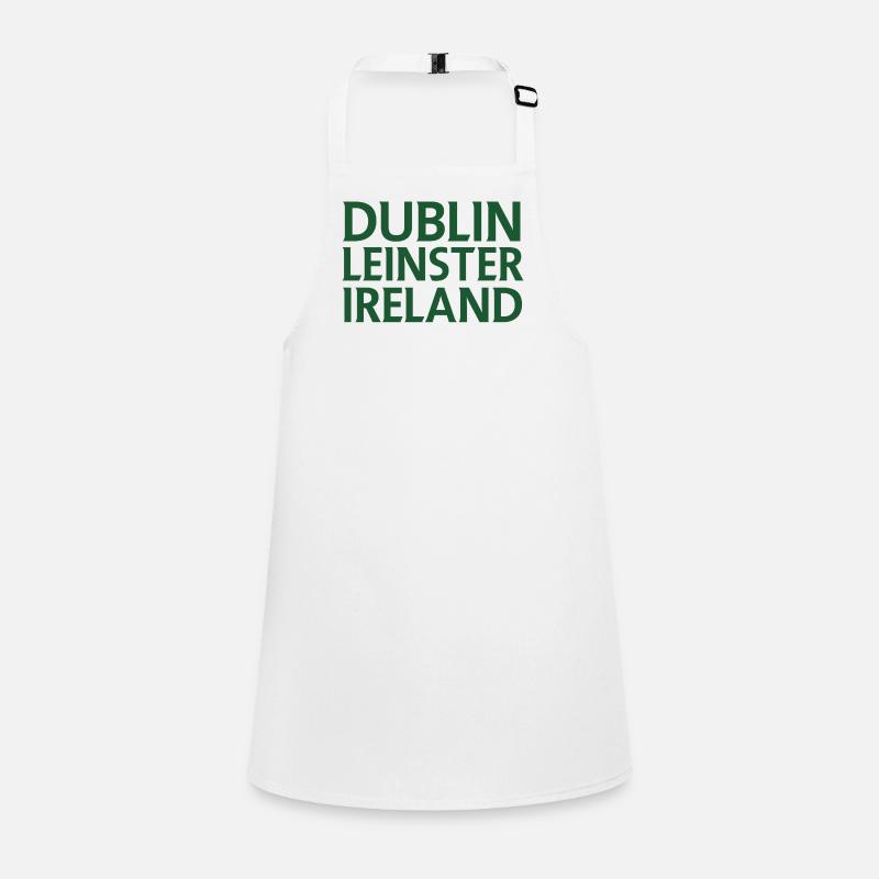 Dublin – Irland Textdesign Schürze für Kinder