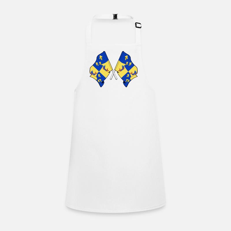 Crossed Dauphiné Flags Children's Apron