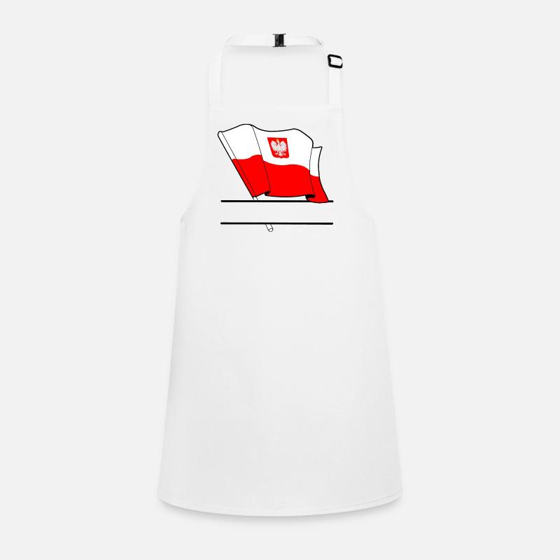 Poland Flag – Name Space Children's Apron