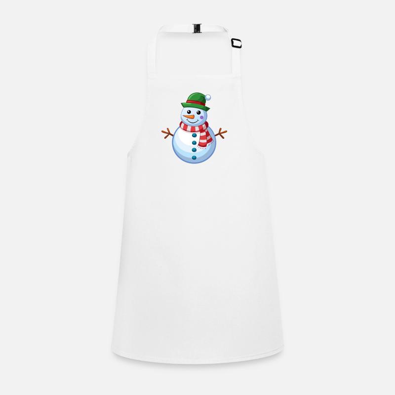 Snowman Children's Apron