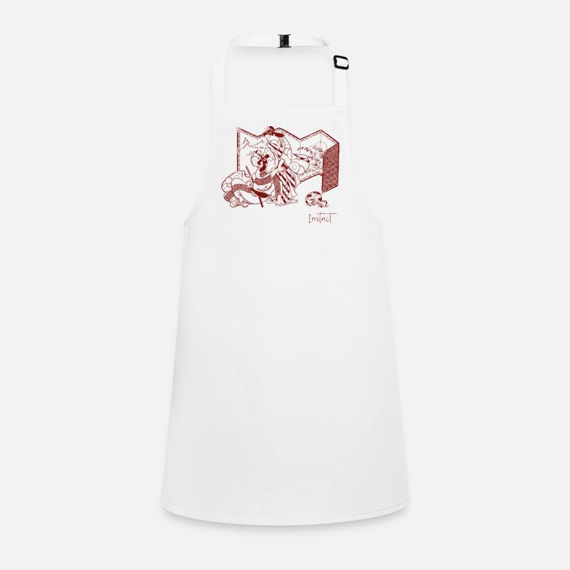 Lovers, Cat and Mouse – Instinct Design  Japan Art Children's Apron