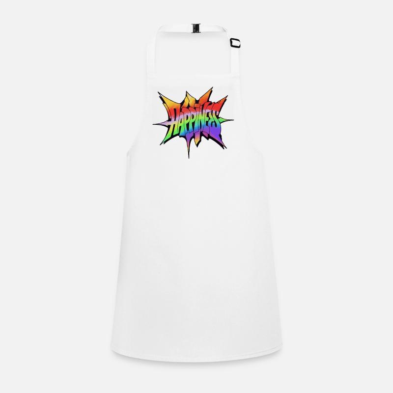 Happiness Rainbow Eruption Children's Apron